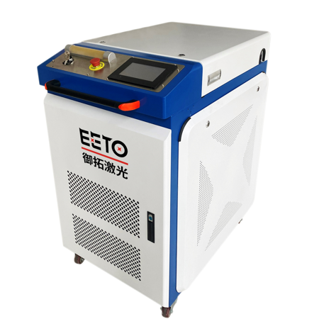 Portable 100W Fiber Laser Pulse Cleaning Machine Metal Rust Removal